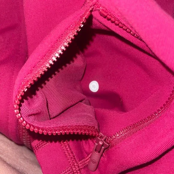 Lululemon Athletica Define Womens  Jacket Luon in Pome Size 10 Pink Rare New - Picture 7 of 15